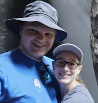 Braxton LaFleur with wife